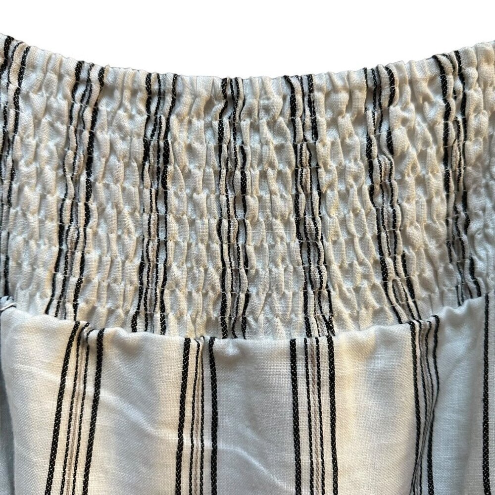 Annabelle The‎ Collection 100% Linen Dress Striped Layered Women's Size XS - Picture 7 of 10